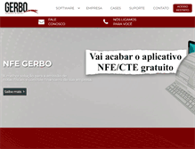 Tablet Screenshot of e-gerbo.com.br